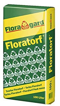 Torba (bionda) acida di sfagno (Floratorf - Floragard) (100 lt)