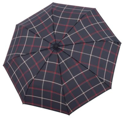 Doppler, Carbonsteel Long AC Woven Check/gewebtes Karo Blue, Unisex, Erwachsene, Einheitsgröße