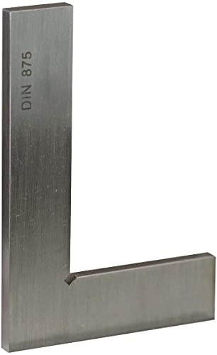 CNC QUALITÄT Équerre de contrôle - DIN 875 - Différentes tailles - 300 x 175 - Plat