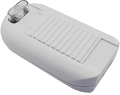 Fußdimmer 40-500W Weiß Universal-Dimmer mit einem Stromkreis für Glühlampen mit Schieberegler und Druckschalter 220-240V No. 31031-1