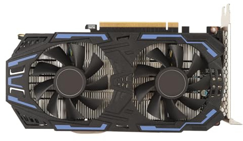 Topiky per Scheda Grafica GTX1060, Scheda Grafica da Gioco a 192 Bit, GDDR5 per HDMI DisplayPort DVI Doppia Ventola PCI Express X16 3.0 Scheda Video Supporta HDR (GTX 1060 3GB), Topikyiucs84f73b-12