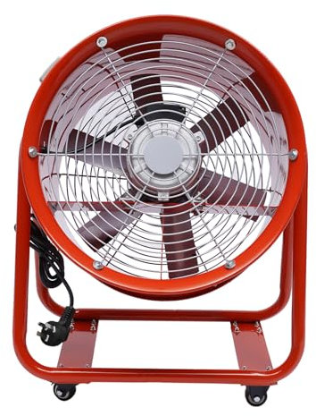 Ventilatore industriale da pavimento, suono d'uso 79 dB, 15000 m³/h, 220 V, utilizzato per la ventilazione o il raffreddamento in gallerie e fabbriche, non adatto a luoghi silenziosi come gli uffici