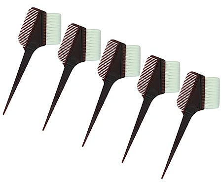 LALADEFIEE 5piezas Peine Para Teñir El Cabello Kit De Tinte Cuenco Peine De Peluquería Herramientas Prácticas