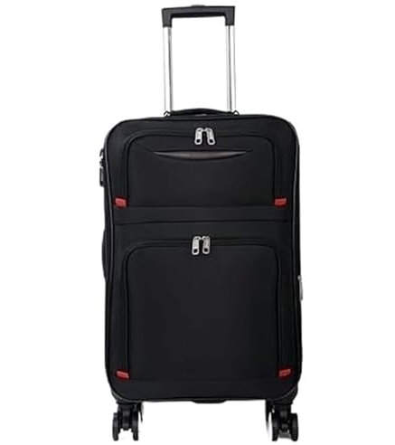 CGZCEICAN Koffer Trolley Koffer Weichgepäck mit Spinner-Rollen, Erweiterbarer Weichgepäckkoffer Aufgegebenes Gepäck Handgepäck/1729(22in)