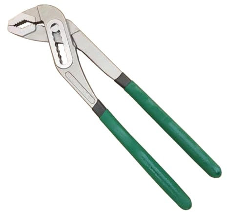 Alicates para bomba de agua, pinzas para juntas ranuradas | Pinza para apriete de tubos de agua de 8/10/12 pulgadas - Pinza ajustable para apretar el tubo de agua, llave en forma de pico de águila,