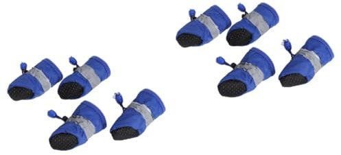 SEWOART 8 STK Haustier-hundeschuhe Welpenstiefel Hundeschuhe Für Pfotenschutz Für Hundestiefel Hund Regen Kleine Hundeschuhe Schneeschuhe Für Kleine Hunde rutschfeste Hundeschuhe Dackel