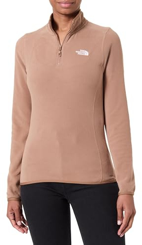 The North FACE Damen W 100 Glacier 1/4 Zip - Eu Sweatshirt (1er Pack)