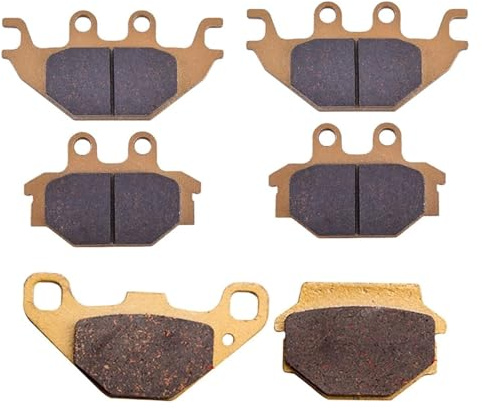 Plaquettes De Frein pour TGB pour Blade 450 460 510 525 550 2009-2012 Kit De Plaquettes De Frein Avant Et Arrière pour Moto Plaquettes De Frein De Moto(Front and Rear)