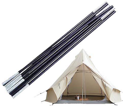 Zeltstangen, Zeltstangenersatz | Planenstangen zum Camping -Rucksack - Flexible einstellbare Reparatur -Ersatzteile für Rucksackteile am im Freien im Freien für Jagdabenteuer im Freien