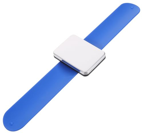 VILLFUL Magnetisches Silikonarmband Blau mit Komfortablem Sitz für Täglichen Gebrauch als Friseurarmband und Haarklammerhalter