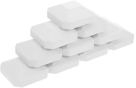 STOBAZA 10 pièces Briquettes de Cordiérite Remplacement pour Barbecue à Gaz Distribution Uniforme de Chaleur Facile à Nettoyer et Compatible avec Turbo