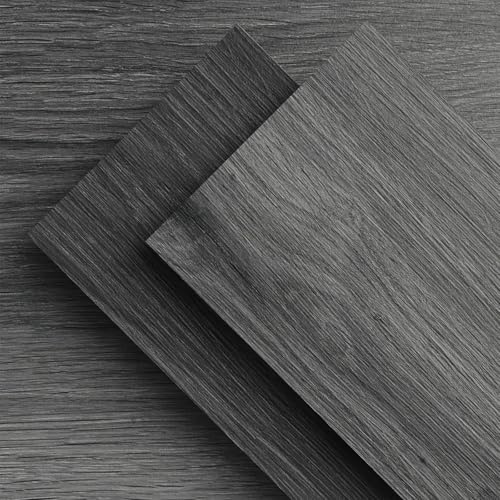 ATOPOSE PVC Bodenbelag Selbstklebend,Vinylboden Selbstklebend Holzoptik, 36 Stück 5,02 m²,Zweifarbiges Schiefer Grau,Einfache DIY-Verlegung ohne Spezialwerkzeug für Bad und Küchen