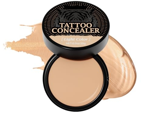 Impermeable Cobertor Para Cuerpo Crema Correctora para Marcas en la Piel | 20g Cosméticos Duraderos con Buena Cobertura para Hombre Mujer y Familia
