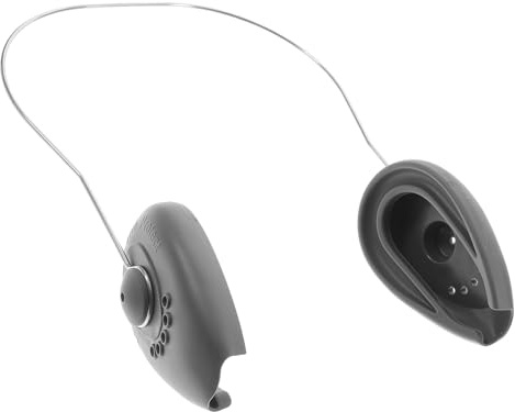 OSOLADY Cuffie Auricolari in Silicone Bordo in Acciaio, Protezione Orecchie per Tintura Chioma, Accessori per Saloni di Bellezza, Leggere e Compatte per Uso Professionale e Domestico