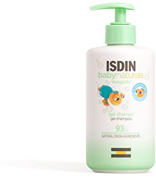 ISDIN Baby Naturals Gel Champú para Bebé, con un 93% de Ingredientes de Origen Natural, 400ml