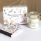 Pack Regalo Madre Happymots | Incluye Vela Aromática y 50 Tarjetas Agradecimiento Bonitas | “Te Lo Mereces Todo y Mucho Más” | Incluye Caja de Regalo lista para Entregar | Regalo Día de la Madre