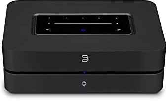 Bluesound Powernode (N330) Reproductor de transmisión HD con Amplificador (Negro)