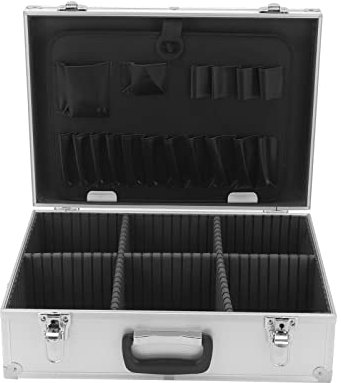 Trintion Aluminium Flight Case storage Toolbox Portable joiners Electricians Tool Boxes for Travel Technicians Professionals