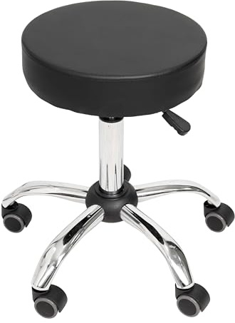 Eigentlich Drehhocker Rollhocker, höhenverstellbar 51–66 cm