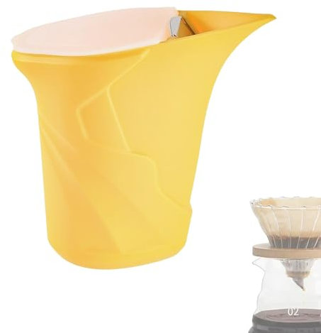 Coffee Maker with Small Percolator, Portable Coffee Maker, Silicone Percolator with Speeds Mode Percolator - Pot without Handle, Coffee Maker, Travel Home