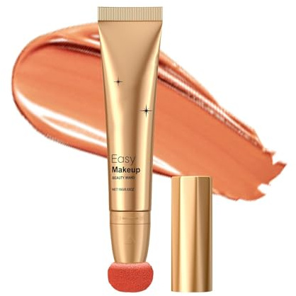 Halo Glow Blush, contorno líquido | No hay cinta de contorno de resaltador Halo Glow Fading - Varita de rubor líquido para mujeres Magno de contorno de niñas para pómulos