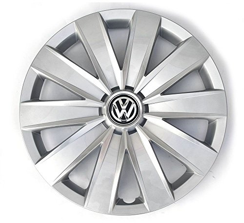 Volkswagen 7E06011471ZX Radkappe (1 Stück) Radzierblende, für 16 Zoll Stahlfelgen