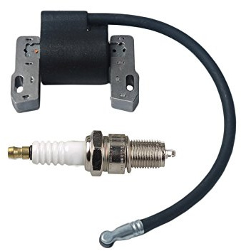 OxoxO Ersatz-Zündspule mit Zündkerze für Briggs & Stratton Magneto Armature 490586 491312 492341 495859