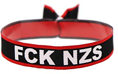 3x FCK NZS Armband Festival Bändchen