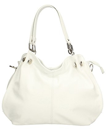 Chicca Borse Borsa a Spalla Donna in Pelle Made in italy 38x30x12 Cm
