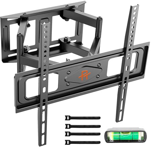PUTORSEN TV Wandhalterung Schwenkbar für 32-70 Zoll Fernseher, Max 50 kg, Neigbar TV Halterung, VESA 75 x 75-400 x 400 mm