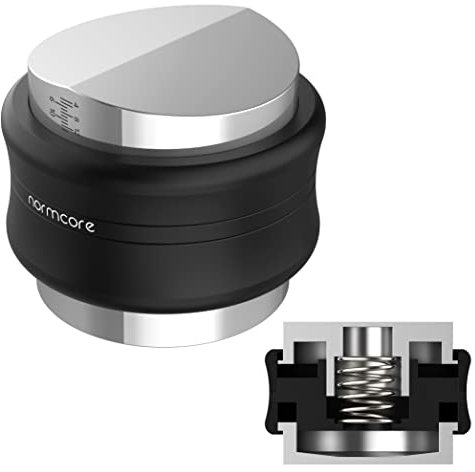 Normcore 53,3 mm Kaffee Distributor mit Tamper - 2 in 1 Kaffee Verteiler und Tamper für Siebträgermaschine Espresso