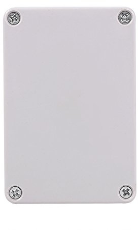 Abzweigdose Weiß IP65, Anschlussdose Weiss, Wasserdichter Anschlusskasten aus ABS Kunststoff 100x70x50mm, Universelle Verteilerdose für Außenbereich und Elektroinstallation