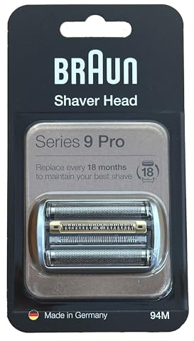 Brown Shaver Ersatzklinge Series 9 Pro 94M (Overseas Version bis F/C94M) Mesh Blade Innenklinge Integrierte Kassette