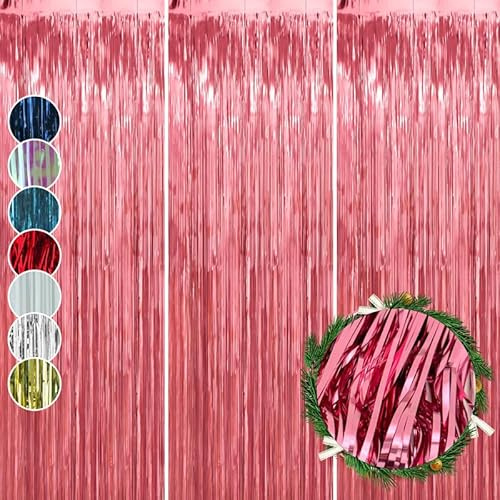 Lametta olografica per decorazioni natalizie, per decorazioni natalizie, per matrimoni, compleanni, feste di compleanno (lametta olografica (viola)