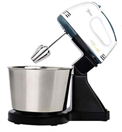Frullino per Le Uova-Sbattitore Elettrico con Ciotola in Acciaio Inossidabile (Colore: B)