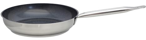 ELO Bratpfanne Profi Therm Platinum 24 cm, Edelstahl - Induktion, antihaft | Edelstahl 18/10, kratzfeste ELODUR® Professional Antihaftversiegelung, spülmaschinengeeignet
