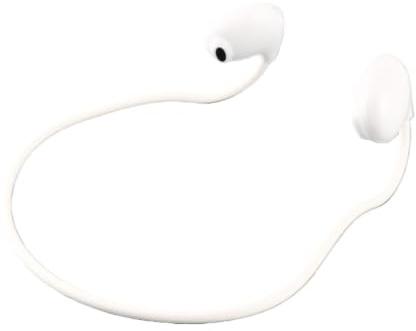 Jectse Cuffie Auricolari Aperte, Leggere Impermeabili Bluetooth V5.3 EDR Cuffia Sportiva a Conduzione D'aria per IOS e Android, 8 Ore di Tempo di Riproduzione Auricolari Wireless (WHITE)