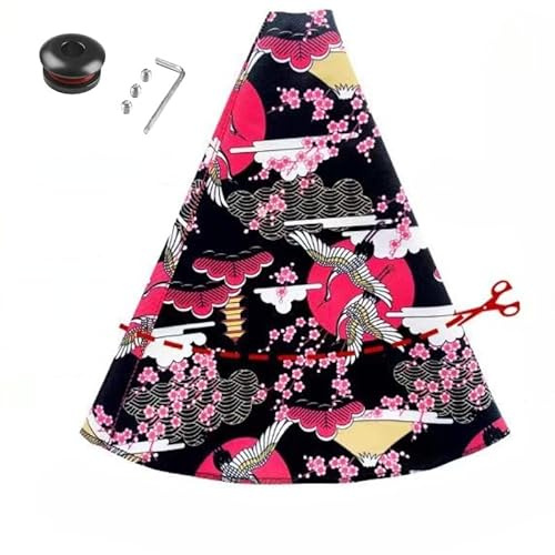 HOCSTONE Shift Boot Cover, Fabric, Universal Fit, Manual/Auto Transmission, Japanese Style Design, Car Interior Accessory (Cherry Pink)