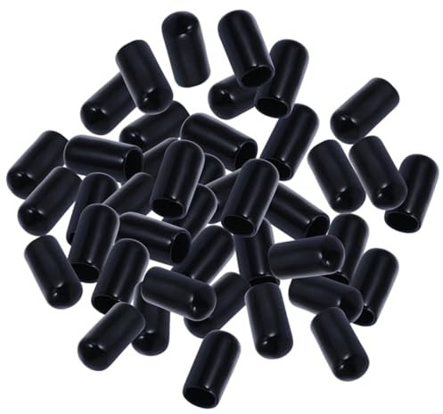 MOLUCKFU 50pcs Wine Pourer Dust Cap Rubber Bottle Pour Spout Cover for Liquor Oil Dispenser Pourer Covers for Wine Bottles and Caps