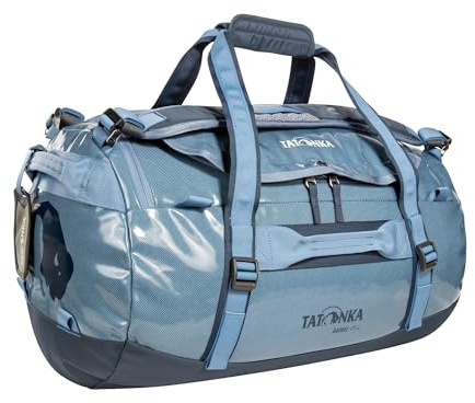 Tatonka Barrel - Wasserfeste Reisetasche mit Rucksackfunktion, großer Öffnung, gepolstertem Boden und abschließbarem Reißverschluss