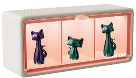 Vitrine für Figuren,Figurenvitrine, Verstellbare Sammlervitrine Hobby-Vitrinen, Vitrine Box Puppenaufbewahrungsbox mit magnetischer Tür für Puppenfiguren