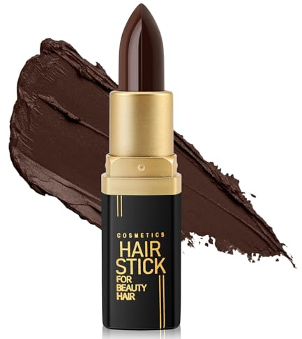 Boobeen Bâton de retouche de la racine des cheveux, Ombre de couleur imperméable à la racine des cheveux, couvre instantanément les cheveux fins, pour les racines grisonnantes et la perte de cheveux