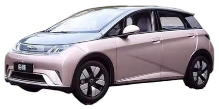 ZHRDWE Copie Fidèle l'Origine Modèle Voiture Métal Moulé sous Pression Grande Échelle BYD Dolphin 1:18 Cadeau pour Homme Femme Ou Elle Maquette Voiture