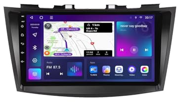 Autoradio Android 15 2 Din da 9 pollici con navigazione GPS comandi al volante USB sistema vivavoce BT telecamera di backup ventola di raffreddamento per Suzuki Swift 4 2011-2015 autoradio con scherm