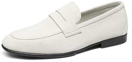 Bruno Marc Klassiska Penny Loafers mocka klänning skor komfort lätt slip-on sko solace reserve, Sand, 9.5