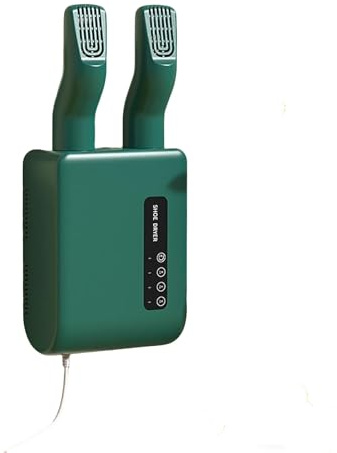 Ultra Quiet Boot Dryer,Portable Glove Dryer & Boot Warmer, 1-3H Timer/360° Hot Air Circulation, for Shoes, Gloves
