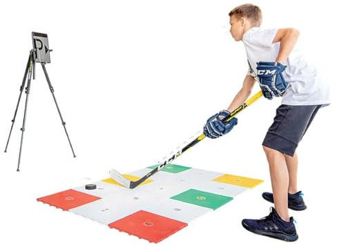 Hockey Revolution Training Surface Systems - Professional Tile Set for Stick Technique Training, Professional Training Tiles, Improves Stick handling (Training Surface)