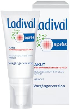 Ladival Akut Après Suero calmante – Sérum refrescante después de la estancia al sol, 50 ml