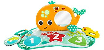 Fisher-Price GGK34 Heb Dein Köpfchen-Wal zum Spielen in der Bauchlage