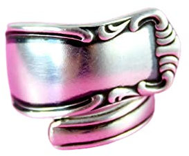 Rokoko Besteckschmuck Ring, Größe 60 (19,1) Ring aus Besteck